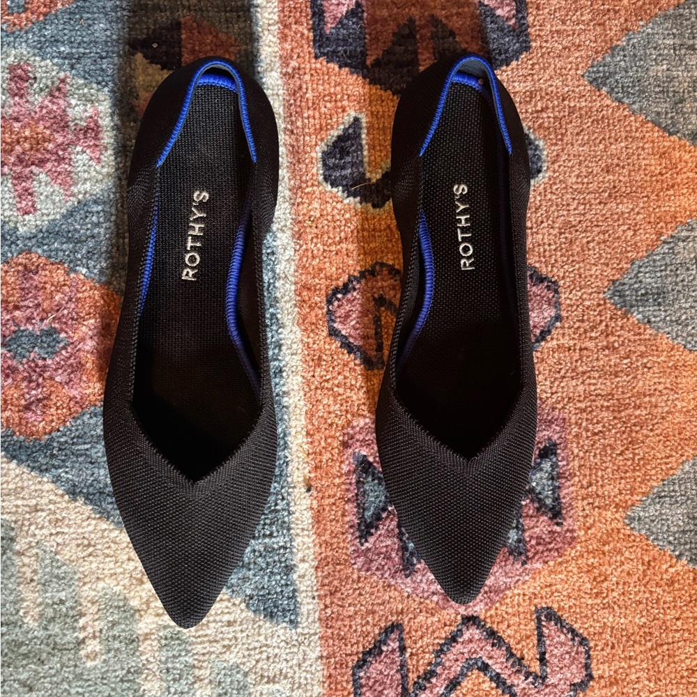 Rothy's  | Black “Point” size 10